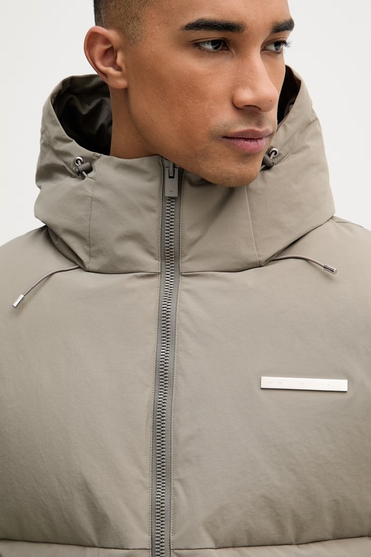 HELIOT EMIL kurtka puchowa męska beżowy AW25.M.02.093.DST19.CO