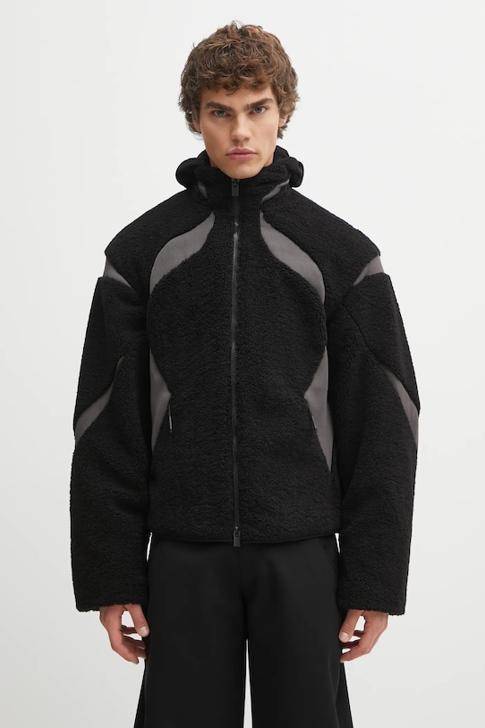 Heliot Emil kurtka bez kaptura czarny AW25.M.02.139.BLK01.CO