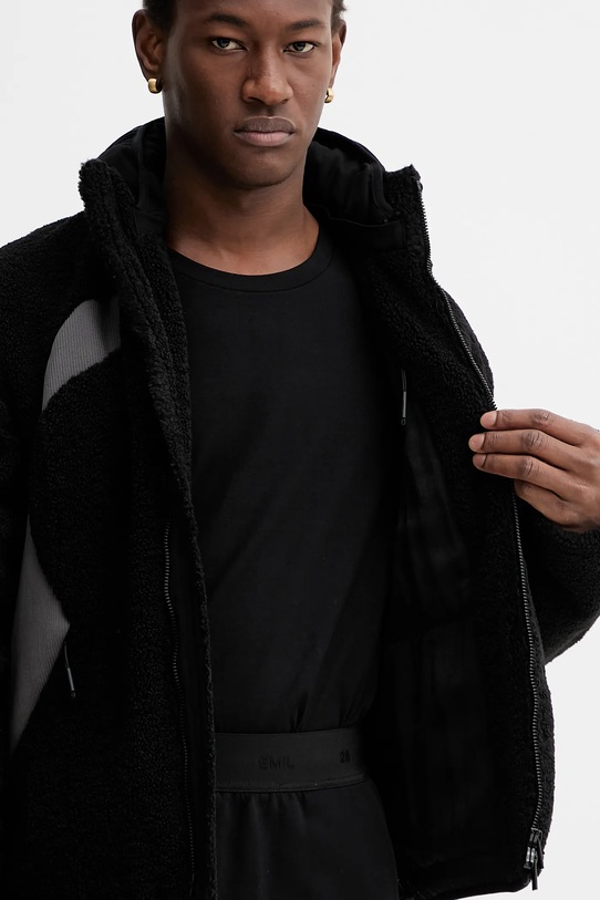 Heliot Emil rövid kabát AW25.M.02.139.BLK01.CO