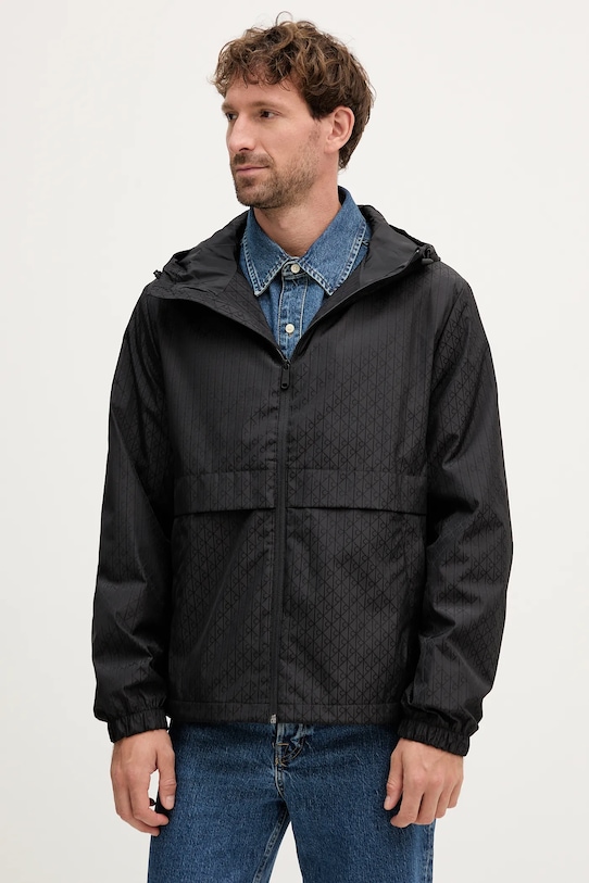 Куртка Calvin Klein Jeans с капюшоном чёрный LV04RD510G