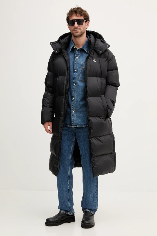 Calvin Klein Jeans kurtka LV04RD518G czarny AW25
