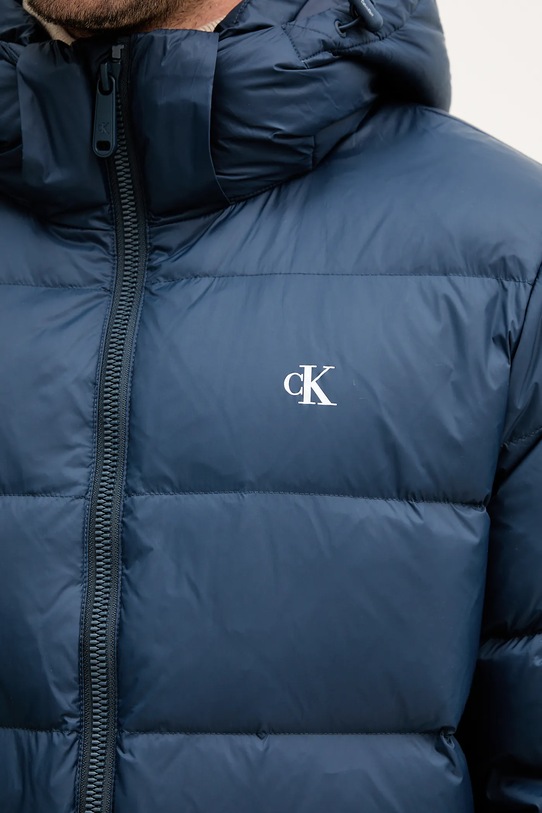Пухова куртка Calvin Klein Jeans LV04RC518G темно-синій