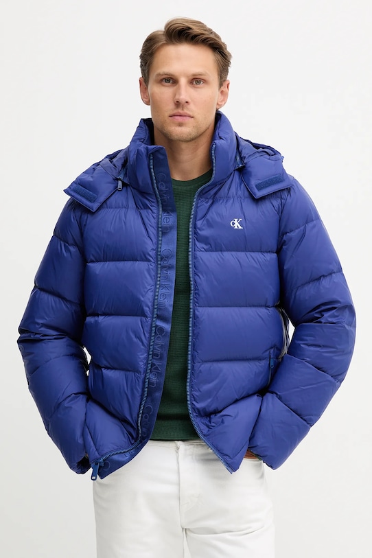 Calvin Klein Jeans piumino foderato blu LV04RC518G