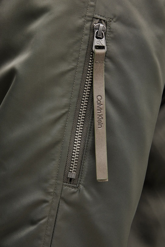 Μπουφάν bomber Calvin Klein Jeans LV04RC526G πράσινο