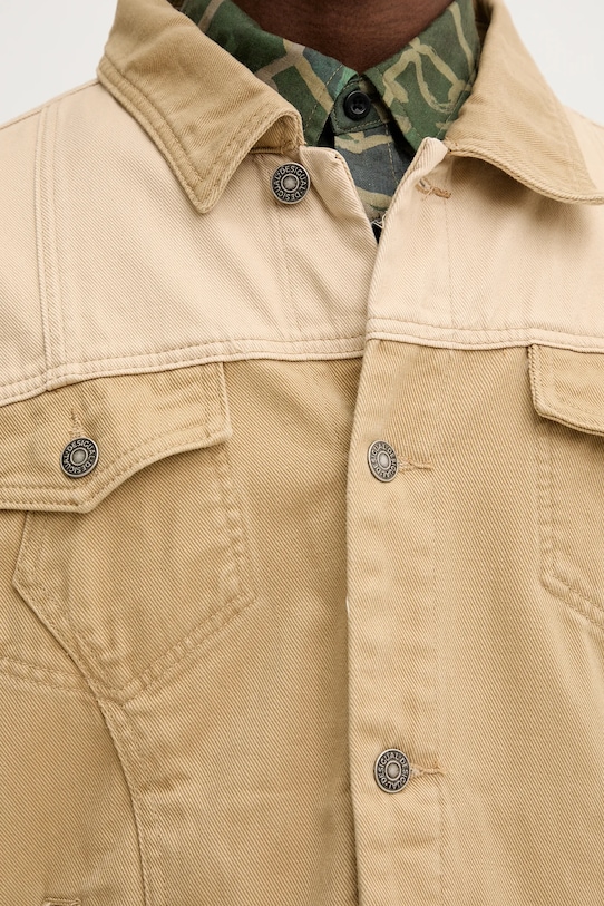 Τζιν μπουφάν Desigual COVENTRY 25WMEN01 καφέ