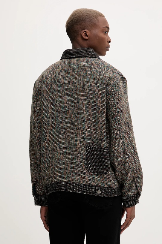 Дрехи Яке с вълна Desigual RUSTIC FABRIC 25WMEW11 черен