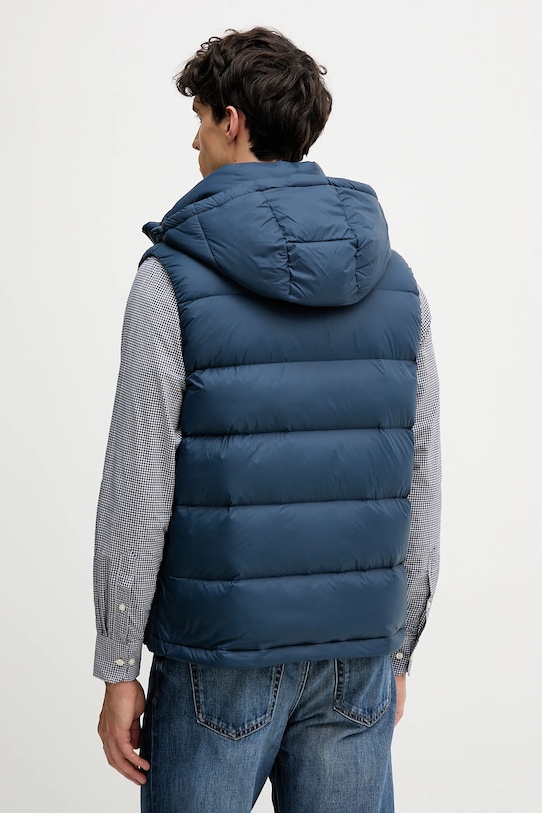 Oblečenie Páperová vesta Calvin Klein Jeans LV04RD531G tmavomodrá