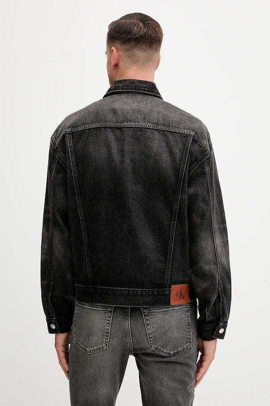 Abbigliamento Calvin Klein Jeans giacca di jeans LV04RD707G nero