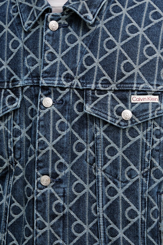 Τζιν μπουφάν Calvin Klein Jeans LV04RD767G μπλε