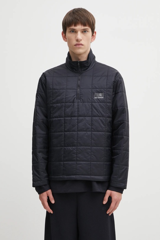 MM6 Maison Margiela kurtka x Salomon bez kaptura czarny SH0AM0068.M35595.900