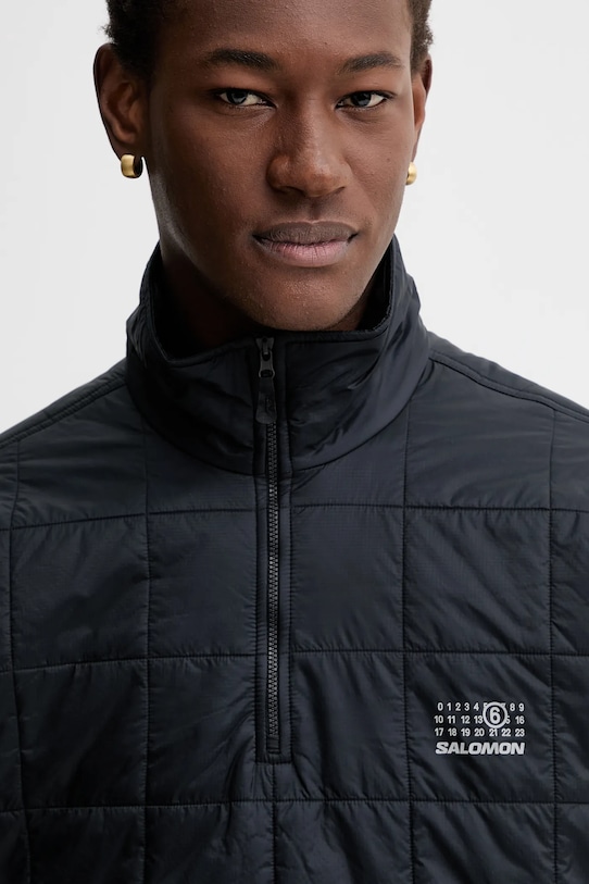 MM6 Maison Margiela kurtka x Salomon czarny SH0AM0068.M35595.900