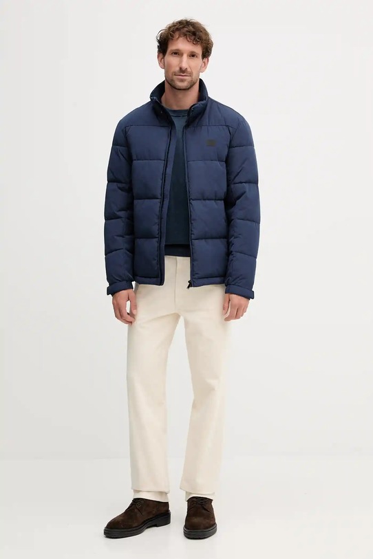 Bunda Trussardi F007M000012N tmavomodrá AW25