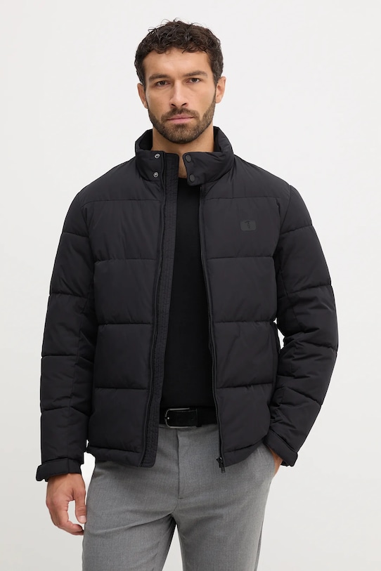 Bunda Trussardi s podšívkou černá F007M000012N