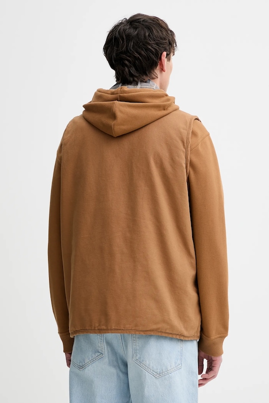 Dickies bezrękawnik bawełniany brązowy DK0A88IT