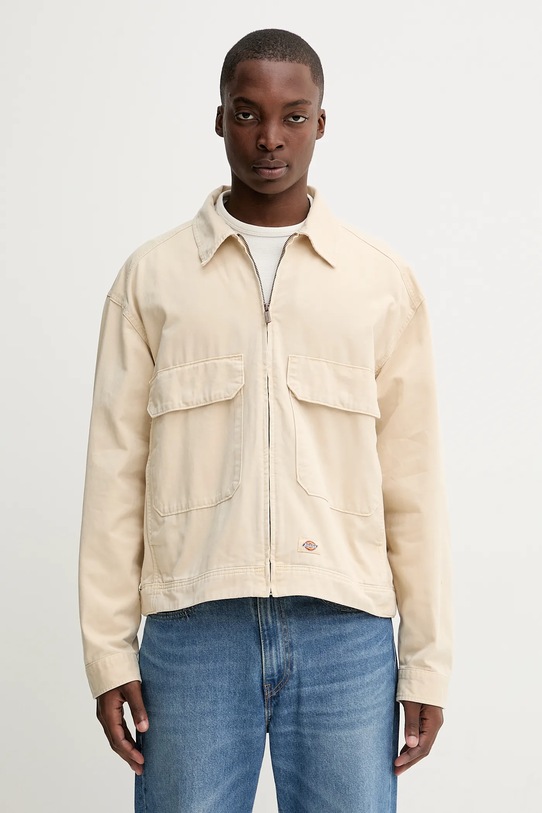 Dickies kurtka jeansowa bez kaptura beżowy DK0A87OE