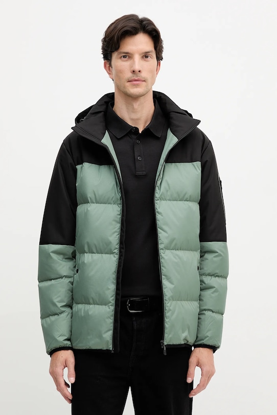 Пуховая куртка BOSS Green с подкладкой зелёный 50548693