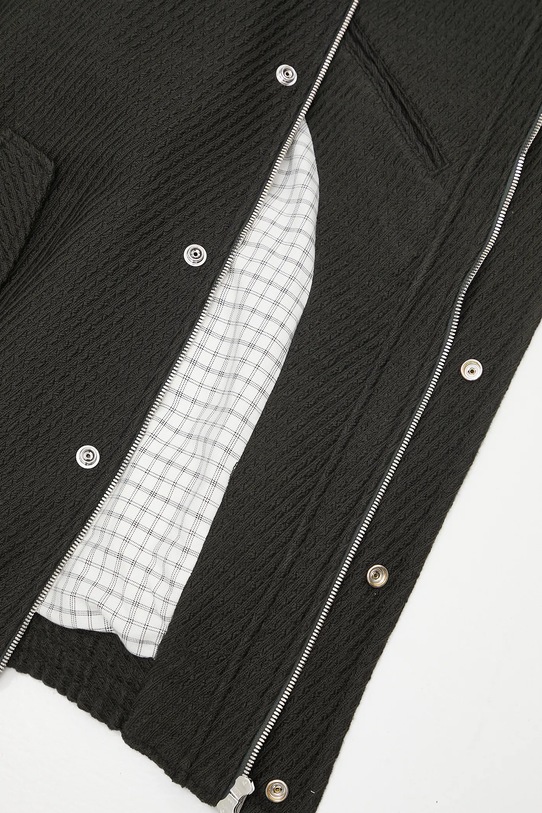 Vlněná bunda Kenzo Harrington Blouson FF65BL1539PM zelená