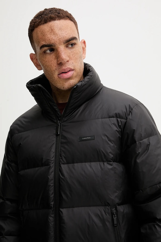 Пухова куртка Calvin Klein чорний LV04LD529G