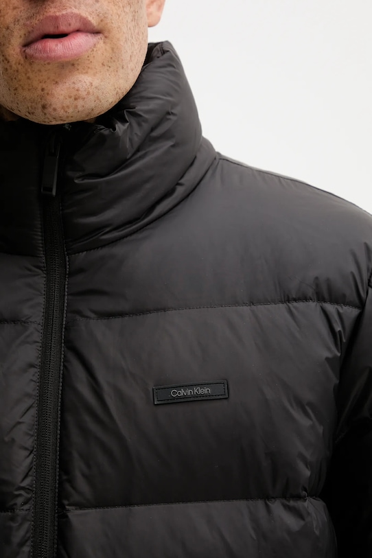 Пухова куртка Calvin Klein LV04LD529G чорний