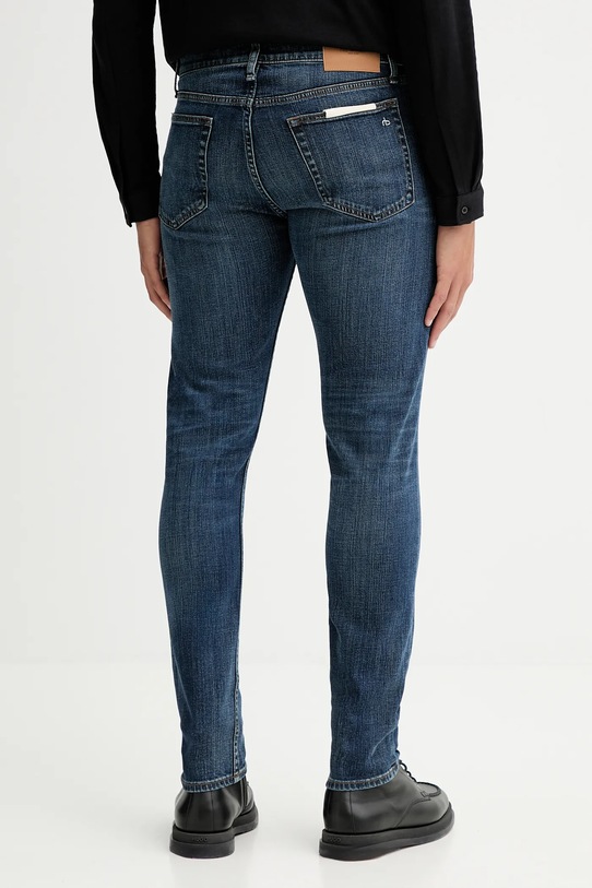 Odzież Rag & Bone jeansy z domieszką kaszmiru RX0225F2VCH granatowy