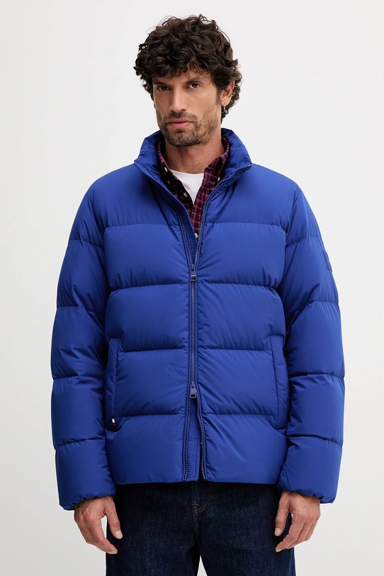 Tommy Hilfiger kurtka puchowa niebieski MW0MW40615