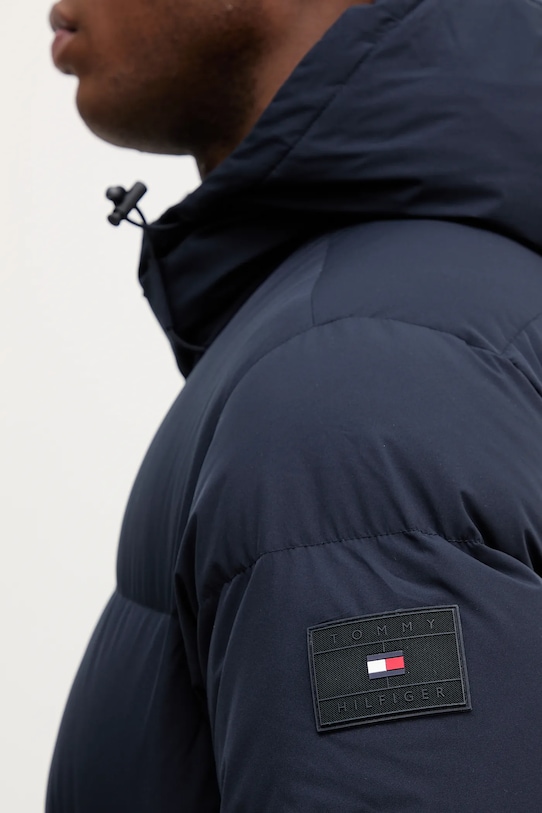 Пухено яке Tommy Hilfiger MW0MW40616 тъмносин