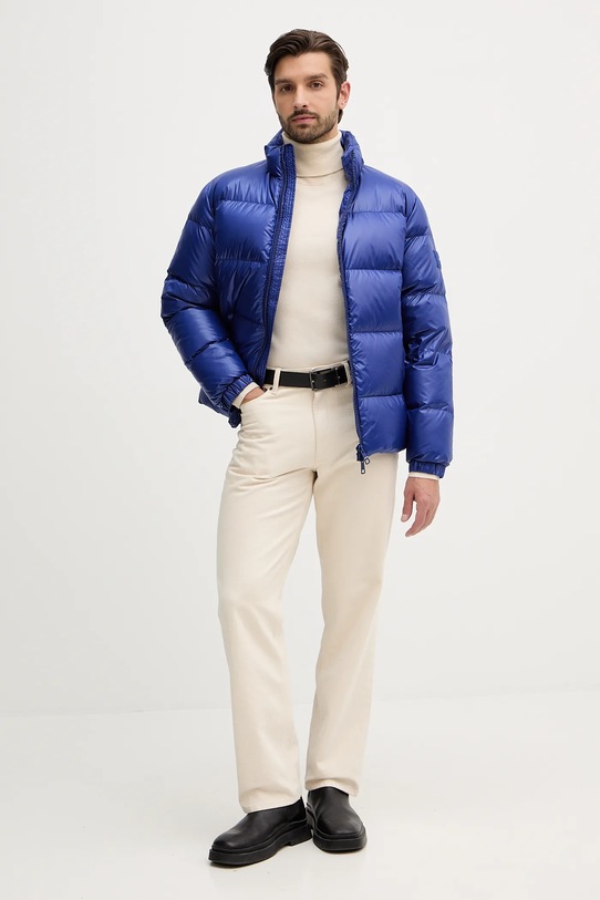 Tommy Hilfiger kurtka puchowa MW0MW40617 niebieski AW25