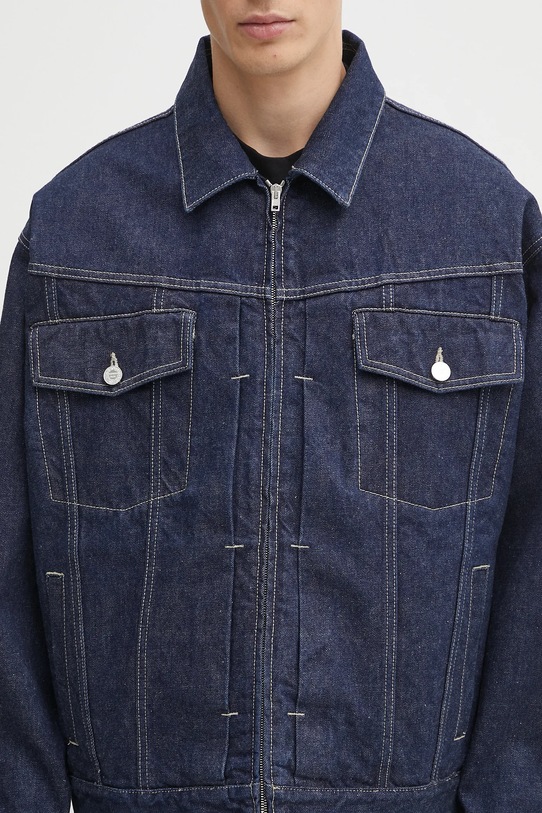 VETEMENTS kurtka jeansowa Hip-Hop Denim granatowy UH76DJ250N