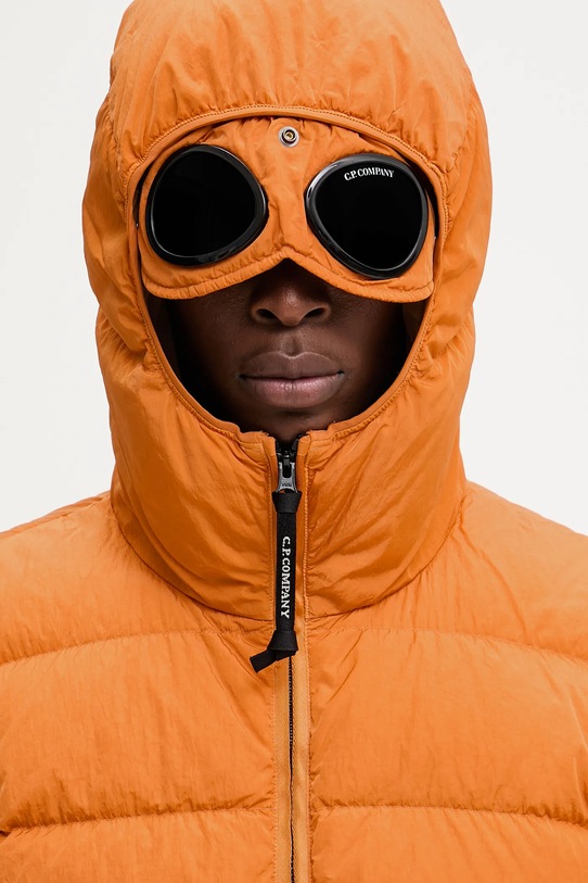 C.P. Company kurtka puchowa pomarańczowy 19CMOW011A005904G