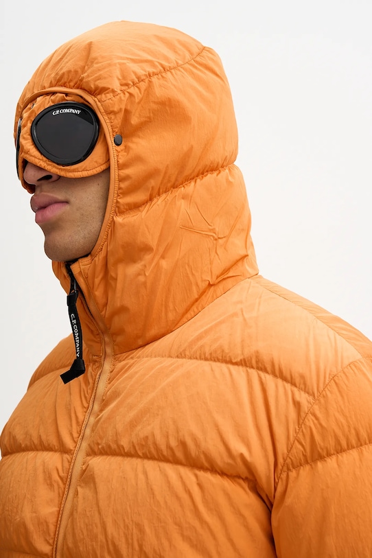 C.P. Company kurtka puchowa pomarańczowy 19CMOW011A005904G