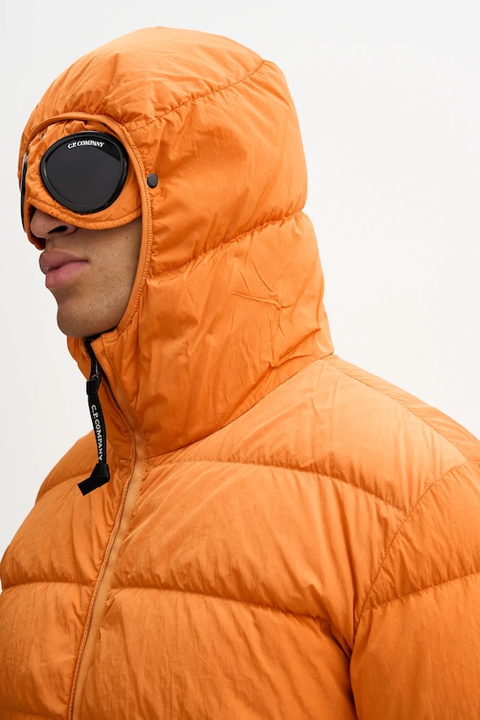 C.P. Company kurtka puchowa pomarańczowy 19CMOW011A005904G