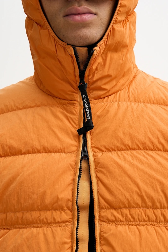 C.P. Company kurtka puchowa 19CMOW011A005904G pomarańczowy
