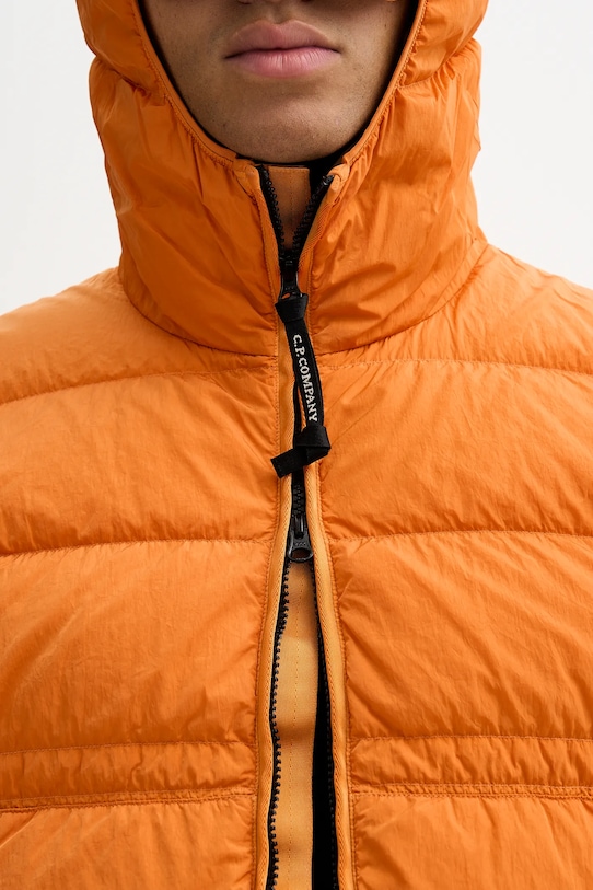 C.P. Company kurtka puchowa 19CMOW011A005904G pomarańczowy