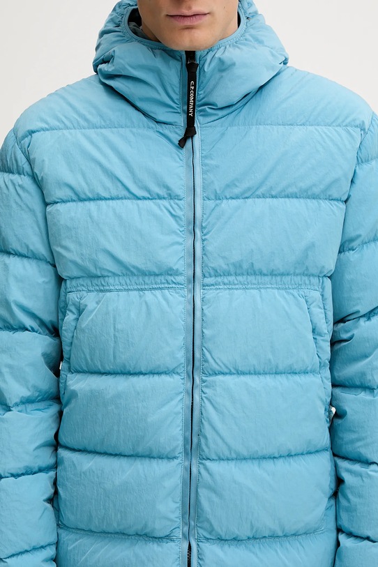 Péřová bunda C.P. Company 19CMOW011A005904G modrá