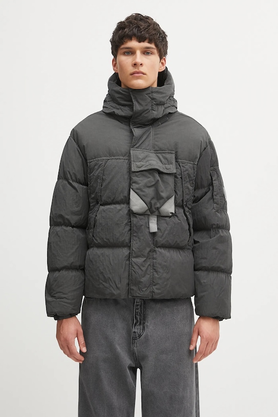 C.P. Company down jacket Planet friendly gray 19CMOW013A006369M