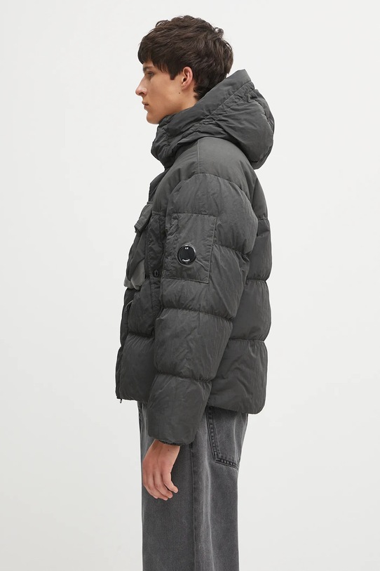C.P. Company kurtka puchowa 19CMOW013A006369M szary AW25