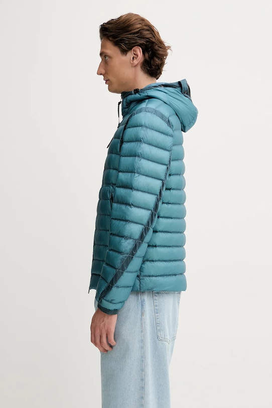 C.P. Company kurtka puchowa 19CMOW031A110416A niebieski AW25