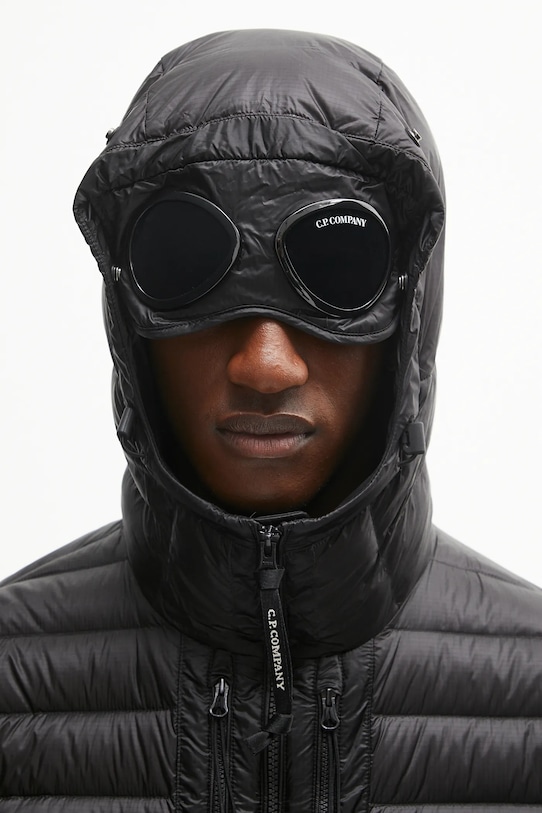 C.P. Company down jacket black 19CMOW031A110416A