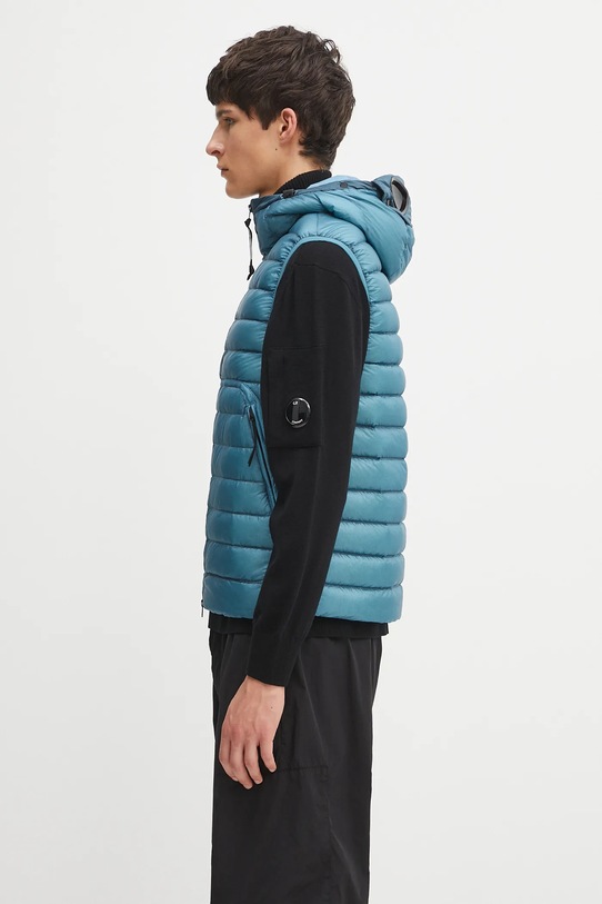 C.P. Company gilet in piuma 19CMVE032A110416A blu AW25