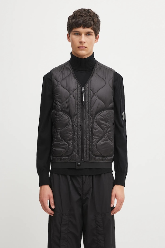 Безрукавка C.P. Company без капюшона чёрный 19CMVE049A110158A