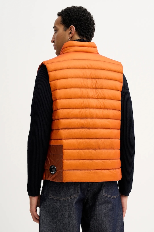 Odzież C.P. Company bezrękawnik puchowy 19CMVE703A110416A pomarańczowy
