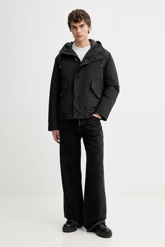 C.P. Company geacă de puf 19CMOW197A110419A negru AW25