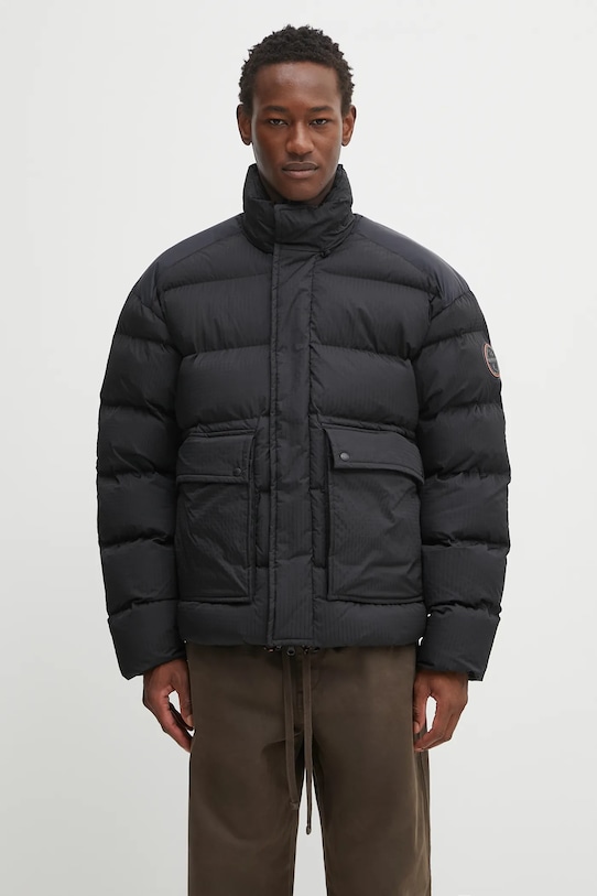 Jakna Napapijri A-Gail puf črna NP0A88Z99411