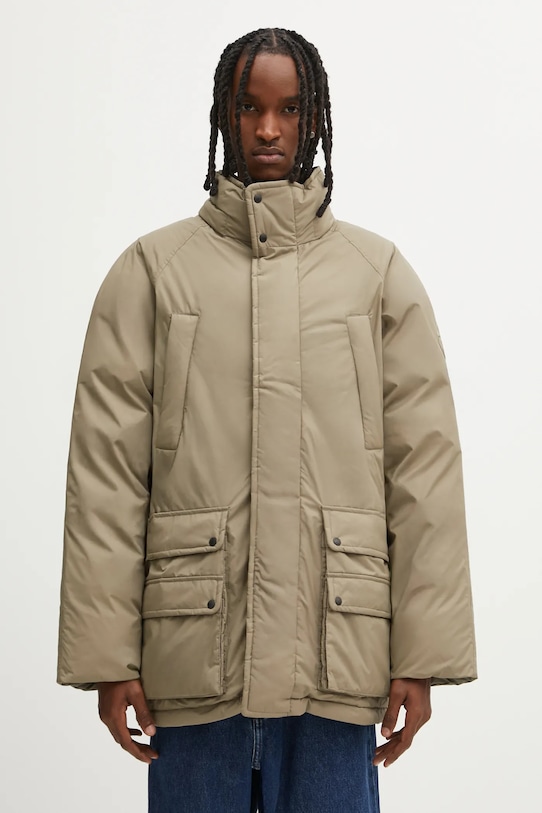 Napapijri giacca reversibile A-Gail parka grigio NP0A88YWN1T1