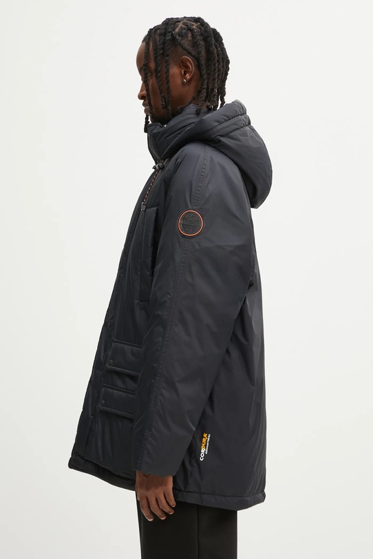 Napapijri kurtka dwustronna A-Gail parka NP0A88YW9411 czarny AW25