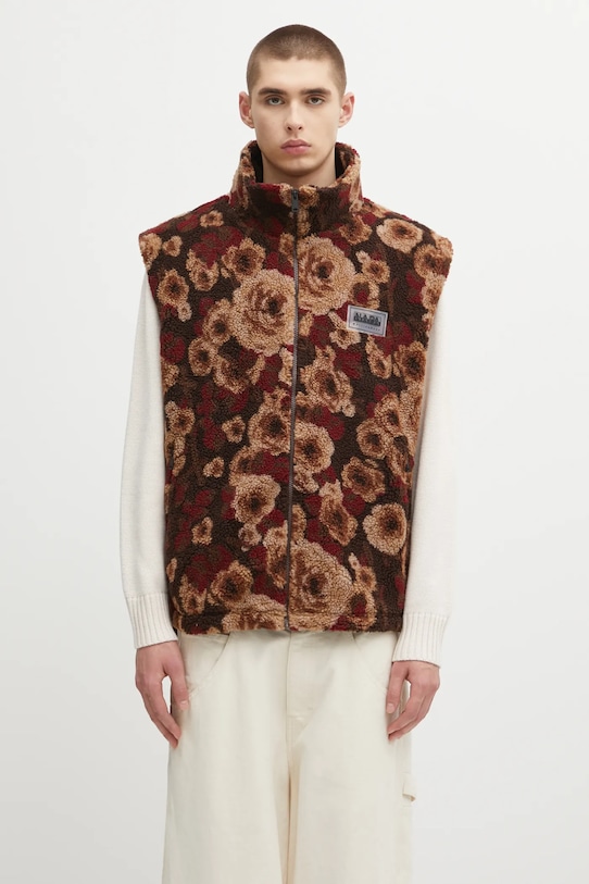 Безрукавка Napapijri x Martine Rose остальные коричневый NP0A4HEZFUA1