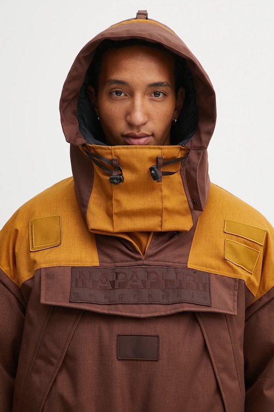 Jakna Napapijri x Martine Rose rjava NP0A4I57WT11