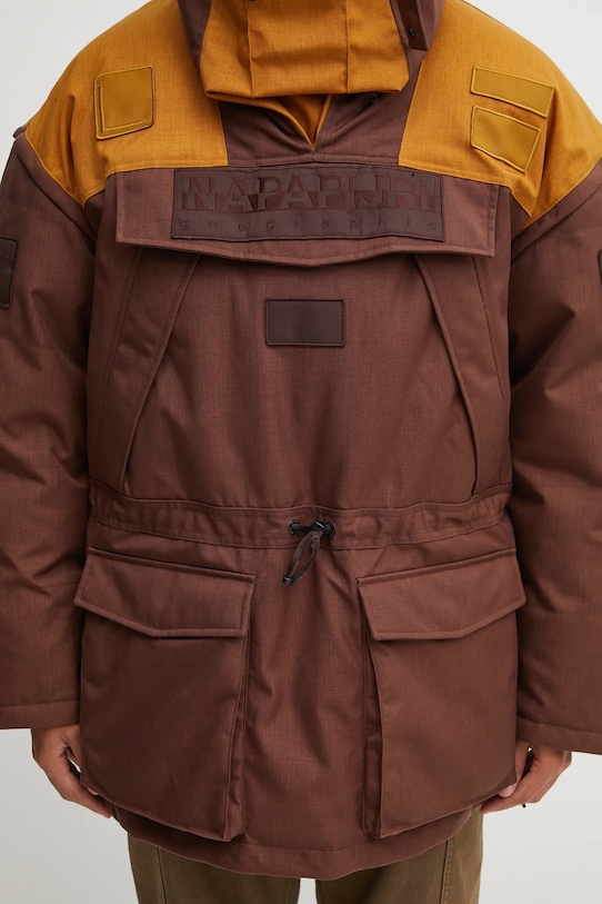 Jakna Napapijri x Martine Rose NP0A4I57WT11 rjava