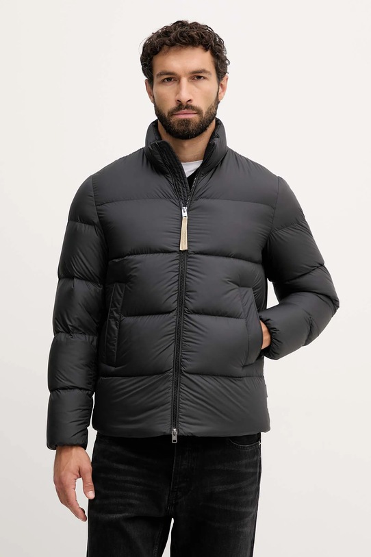 Woolrich kurtka puchowa Cloud Eagle bez kaptura czarny CFWOOU2086MRUT2635