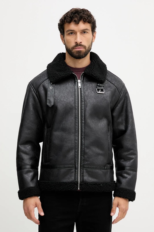 Lindbergh kurtka oversize czarny 30.301124